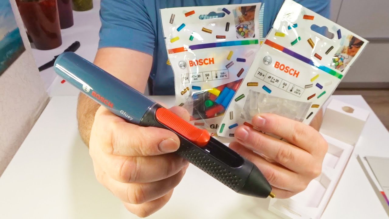Аккумуляторный клеевой карандаш BOSCH Gluey