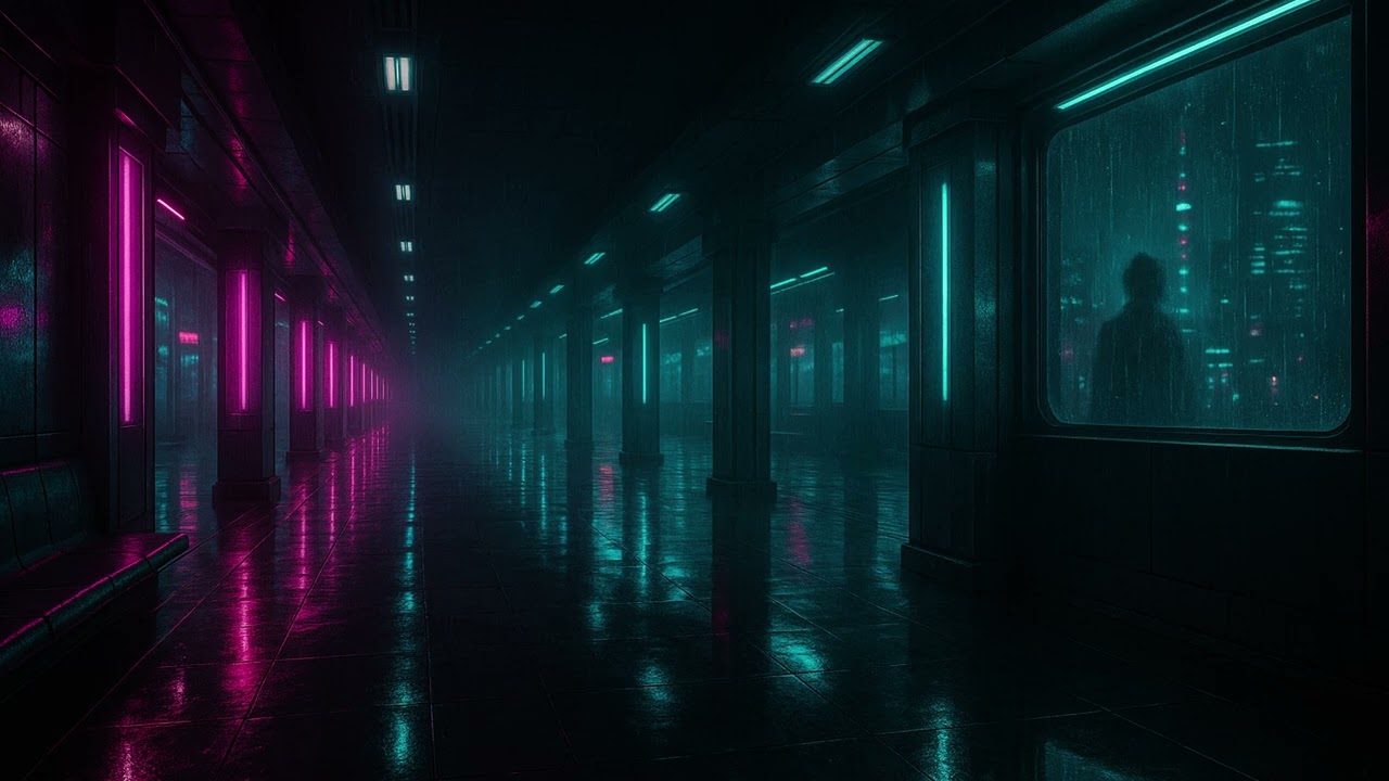 Subway Ghosts   | Cyberpunk Lo-Fi Beats in a Neon Subway
