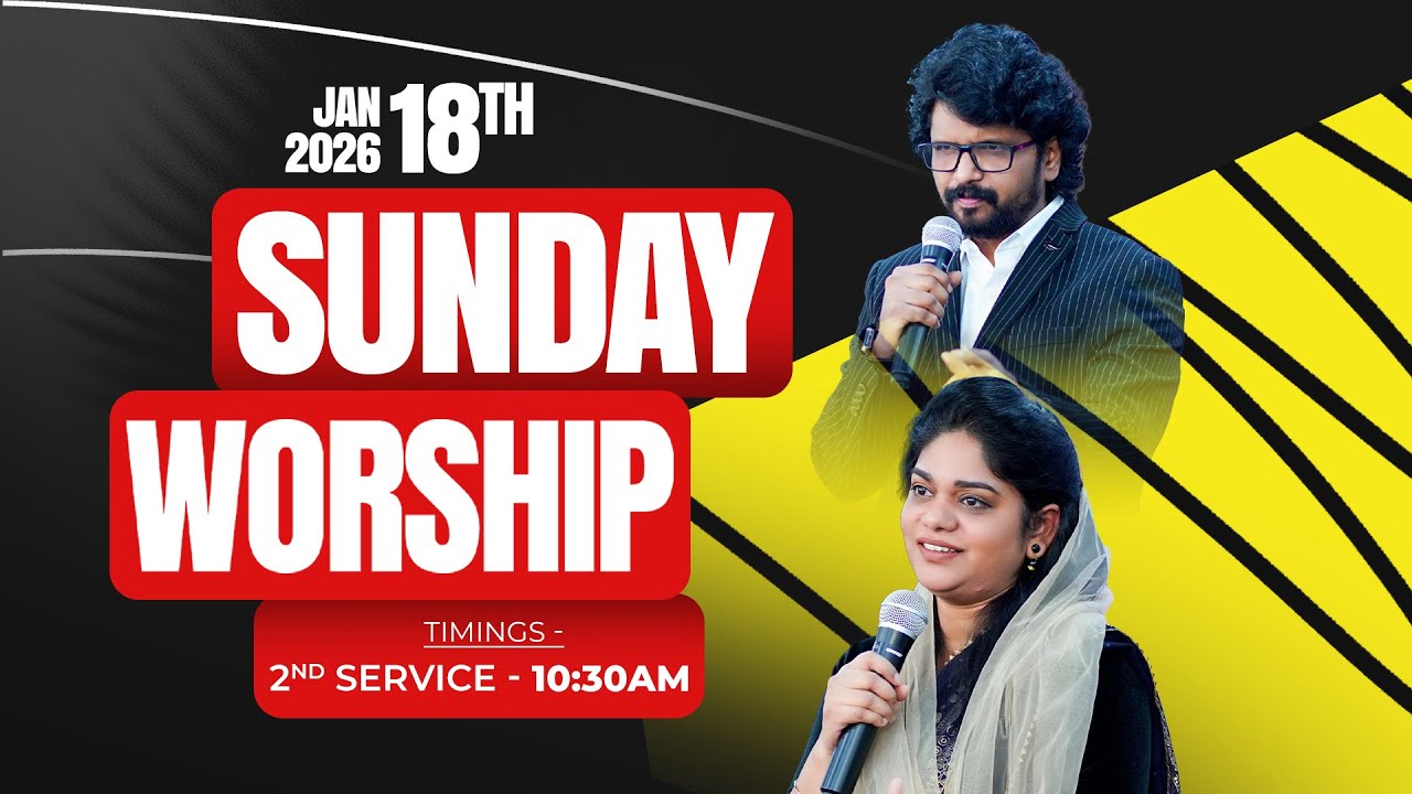 Sunday Telugu Worship || 18th January 2026 || Ps.Divya David || Ps.David Raju #sundayservice