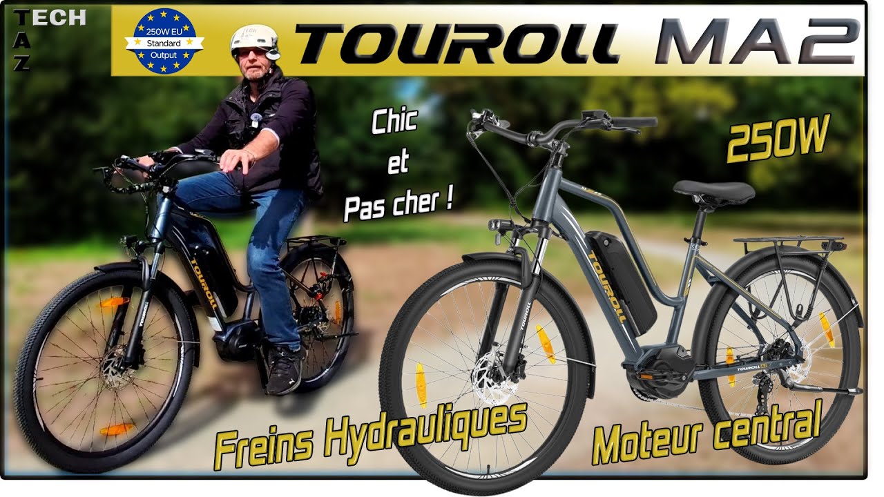 Touroll MA2 VAE pas cher mais Bien équipé - Test Démo Avis - Bonne chance !