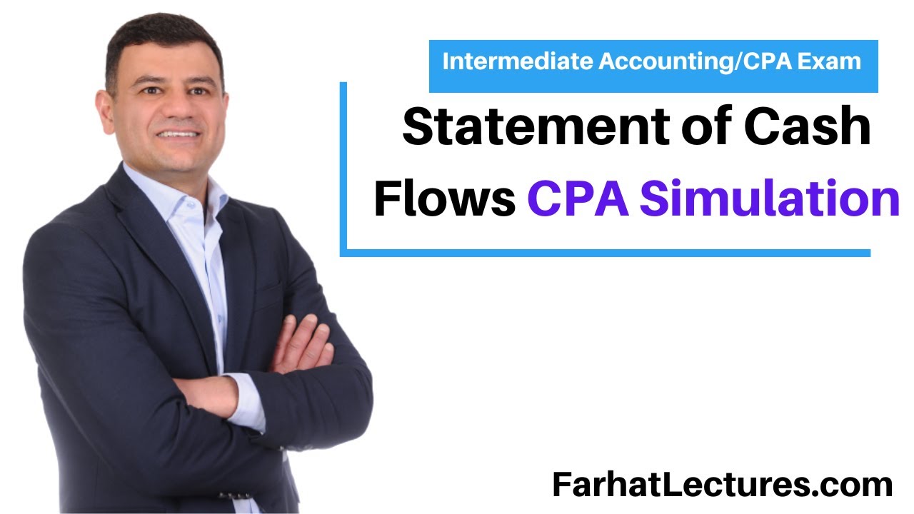 Отчет о движении денежных средств. Моделирование экзамена CPA