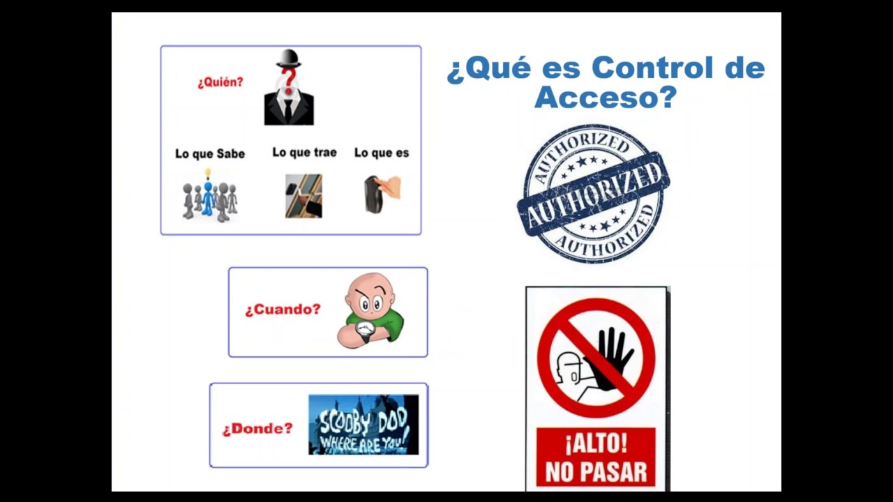 Curso B&aacute;sico de Control de Acceso Conceptos y Componentes
