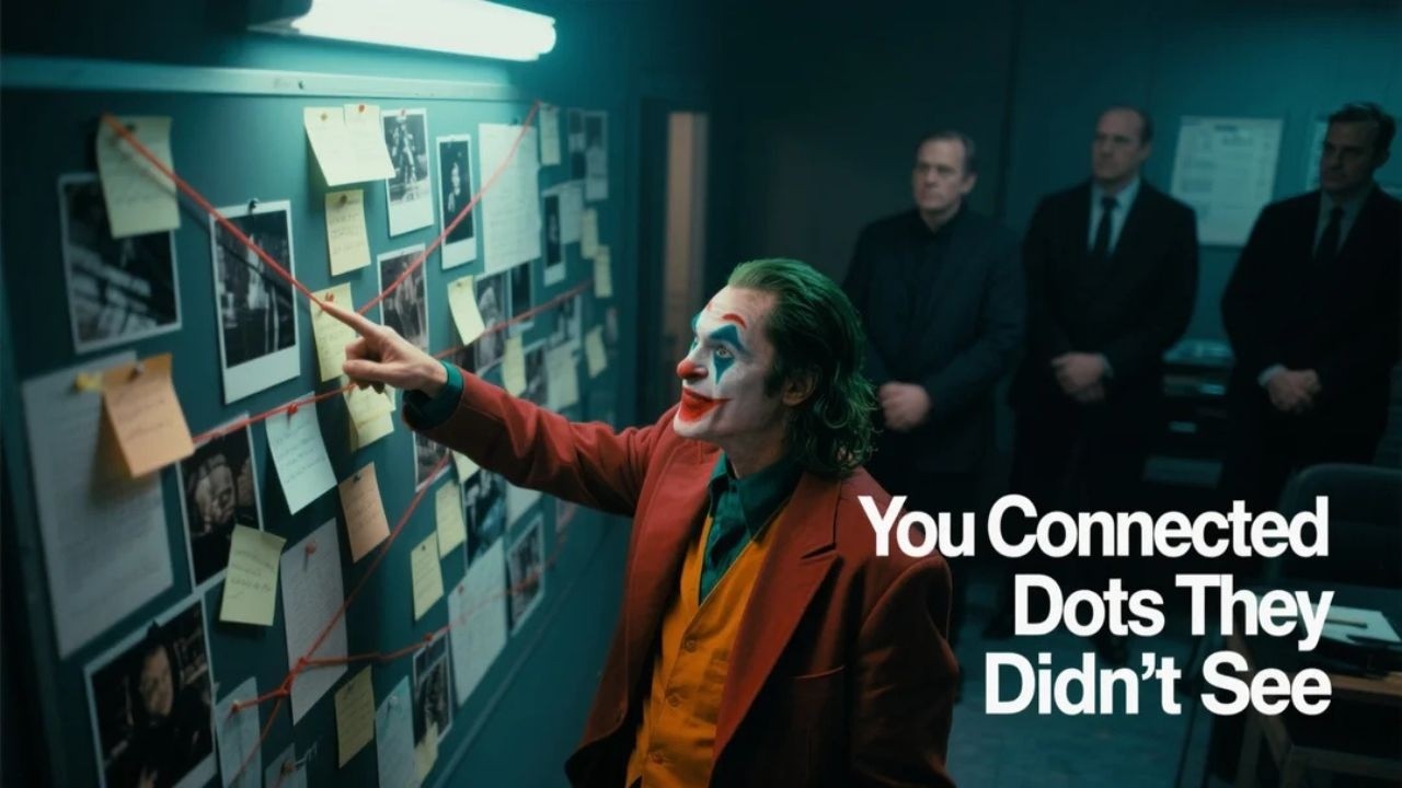You Connected Dots They Didn’t See 🧩