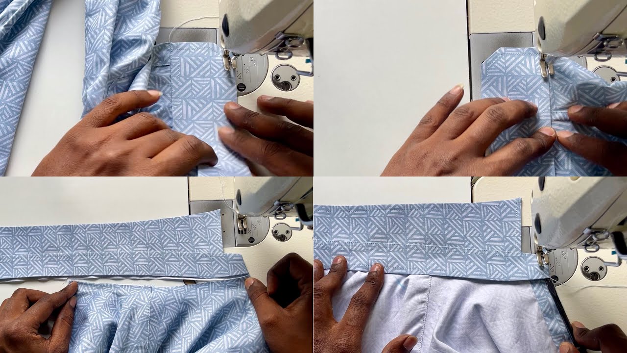 Very Easy Shirt Stitching | Clean & Fast Method | Full Shirt Sewing TutorialBy N A FASHION