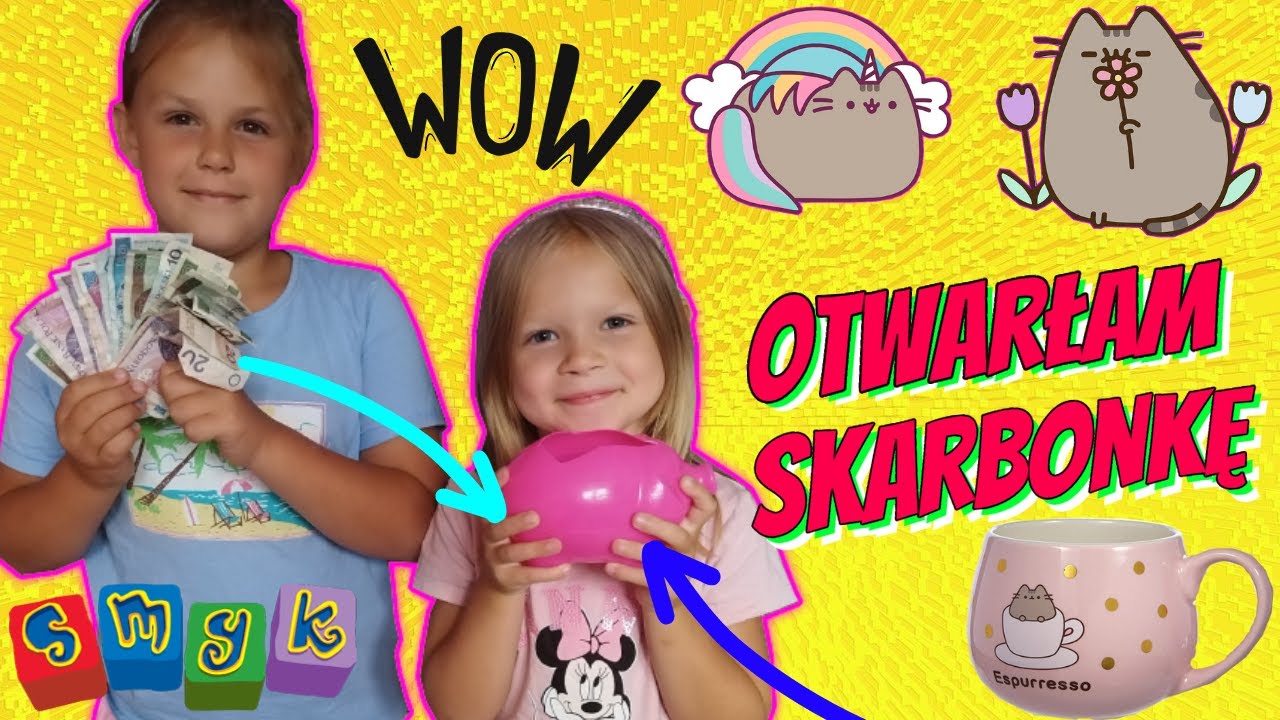 OTWARŁAM SKARBONKĘ, JAKIE PUSHEENOWE RZECZY KUPIŁAM ???