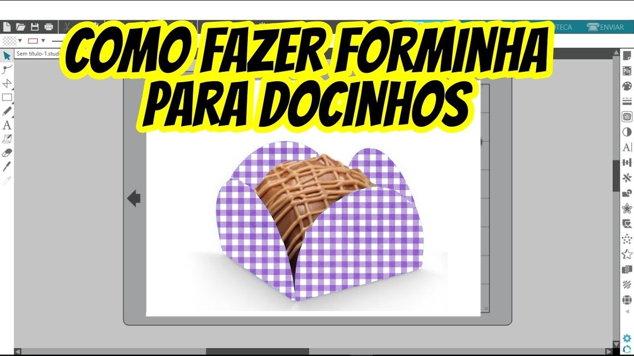 Silhouette Studio Forminha de Doces
