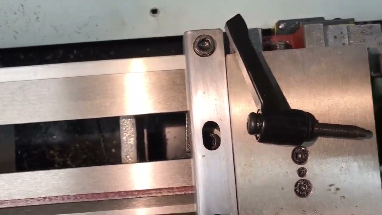 Mini Lathe Aluminum Ways Cover Part 1