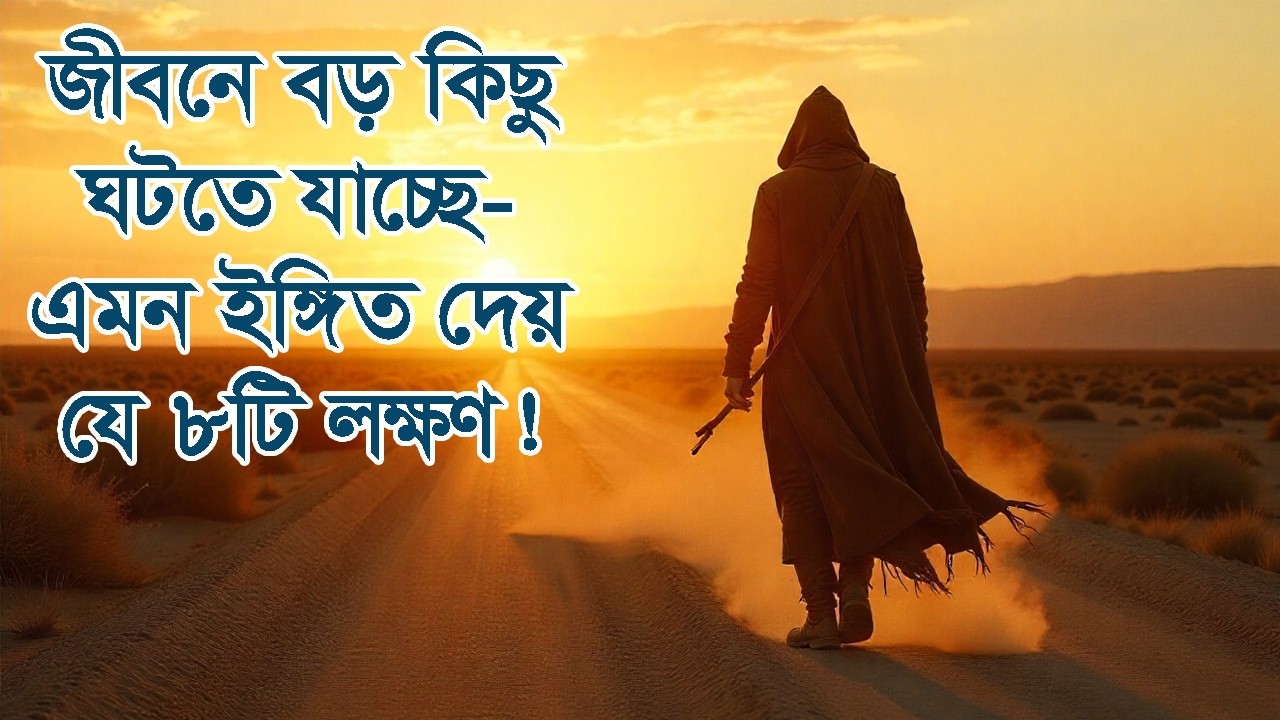 জীবনে বড় কিছু ঘটতে যাচ্ছে—এমন ইঙ্গিত দেয় যে ৮টি লক্ষণ! 8 Signs Your Life Is About to Change Big.