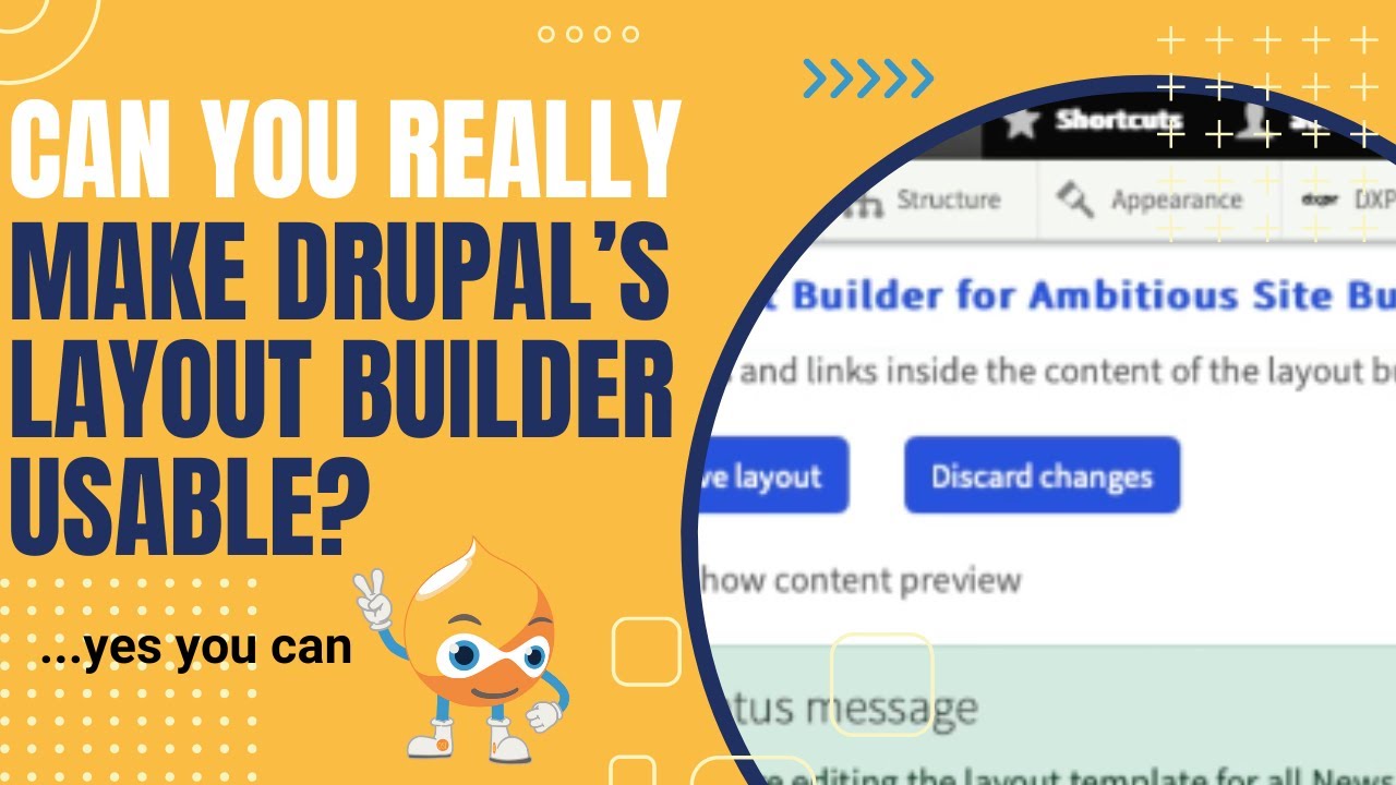 Можно ли действительно сделать конструктор макетов Drupal пригодным для использования?