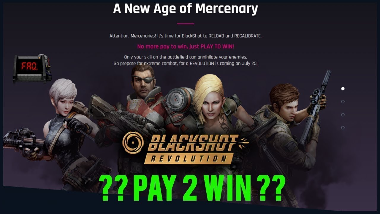 Blackshot Revolution Thoughts & Improvements