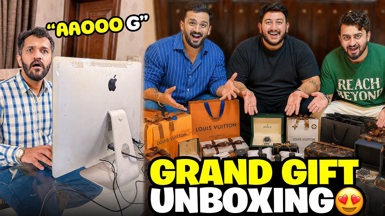 Who&rsquo;s Gift more expensive Shazi&rsquo;s Gift unboxing😱Dogar ny sudden entry mardi😡