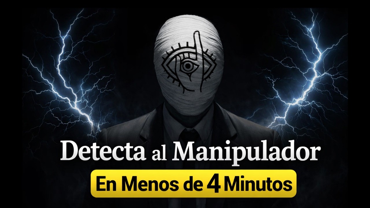 Cómo detectar a un manipulador en 4 minutos | Psicología Oscura Real