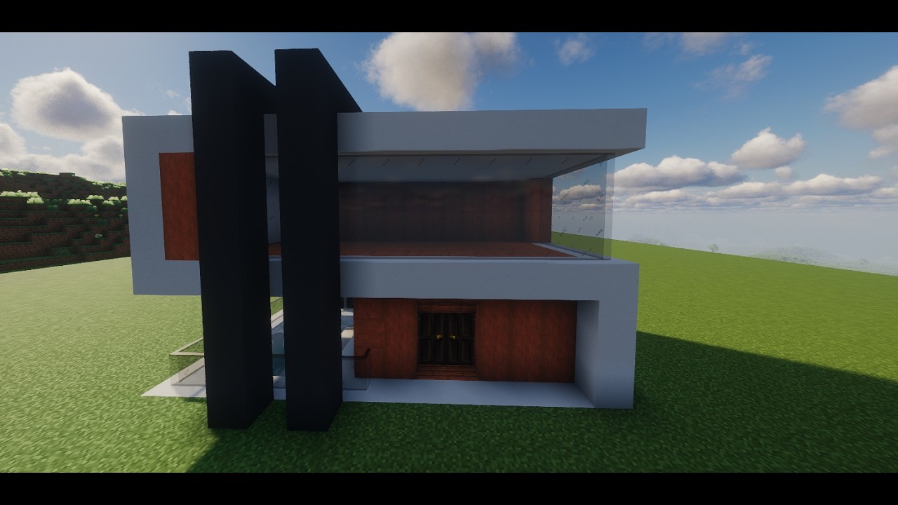 Large Modern House / Minecraft Tutorial