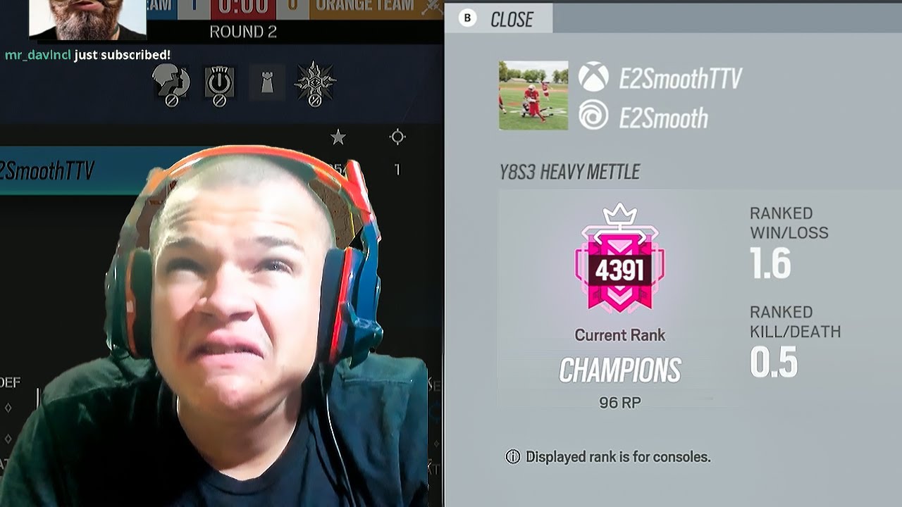 Charlie vs 0.5 KD Champion... (Rainbow Six Siege)