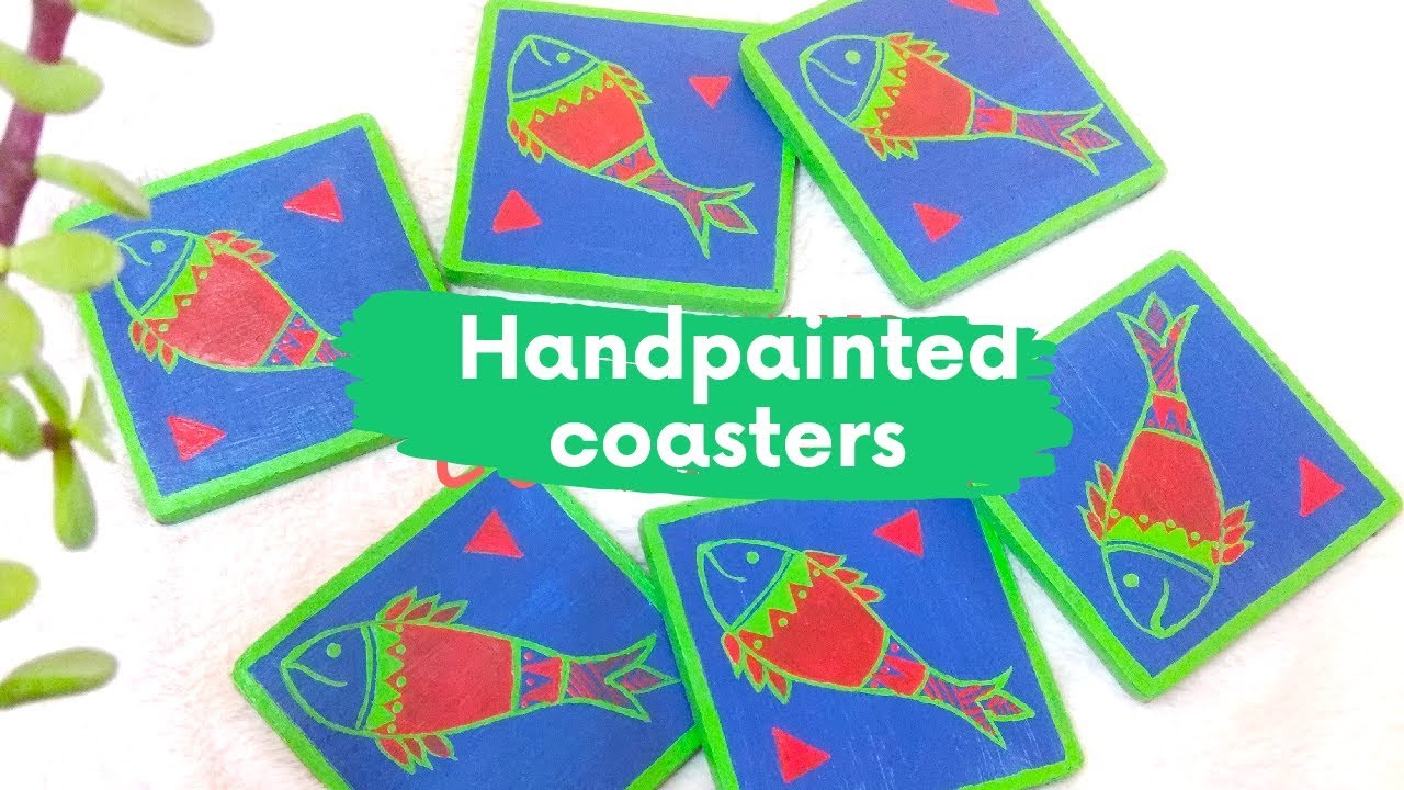 Handpainted Coasters II DIY II