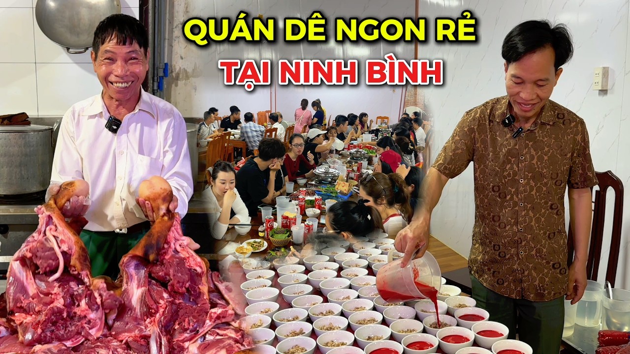 Quán Dê Ngon Rẻ Nhất Ninh Bình - Bí Quyết Chọn Dê và Làm Tiết Canh Đơn Giản Thơm Ngon
