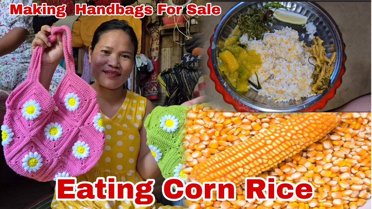  Naya  Business  Suru Kiya// Gaon Mein Settle Ho Gya// Eating Corn Rice //#food Vlogs 