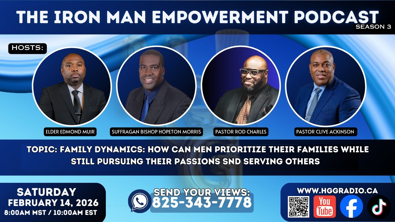 How can men prioritize their families while still pursuing their passions snd serving others! S3 EP6