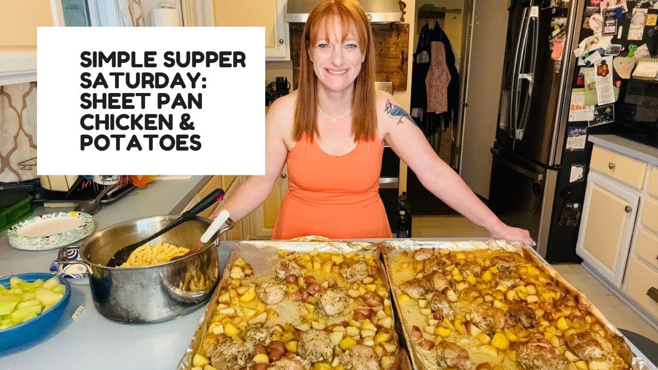 SIMPLE SUPPER SATURDAY: GREEK CHICKEN & POTATOES