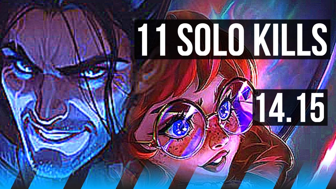 SYLAS vs AURORA (MID) | 11 solo kills, 44k DMG | VN Master | 14.15