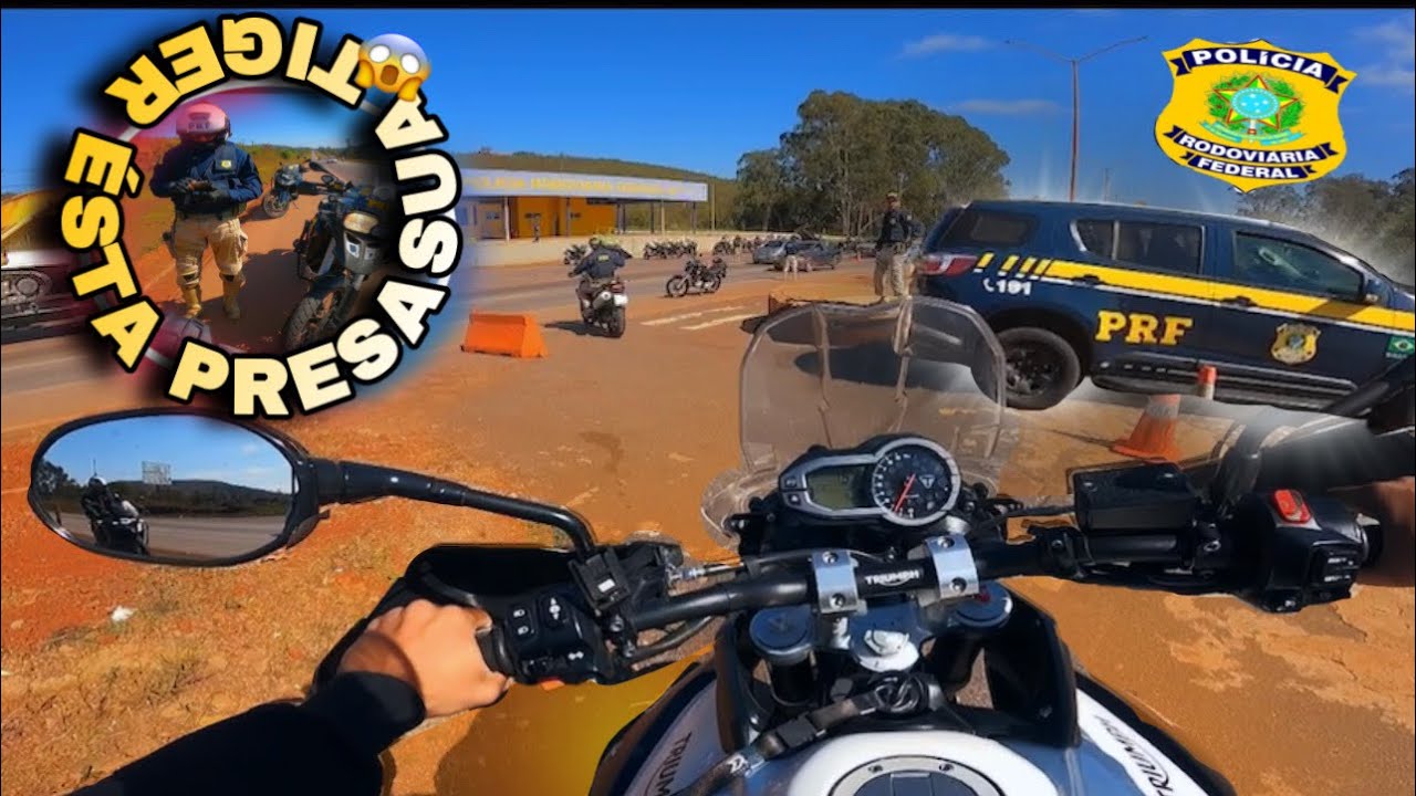 😱TIGER 800 APRENDIDA PELA PRF(POLÍCIA RODOVIÁRIA FEDERAL)🚨