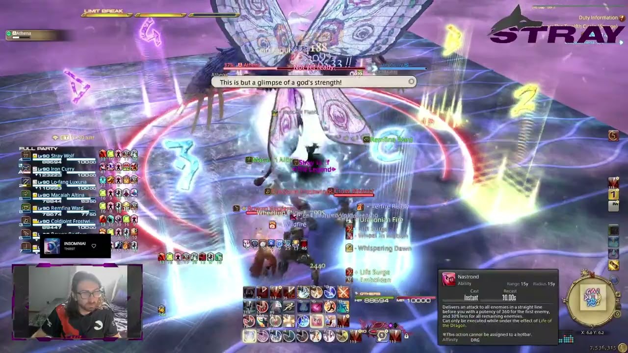FFXIV Dragoon - P12S Part 1 Clear (13,186.1 rDPS)