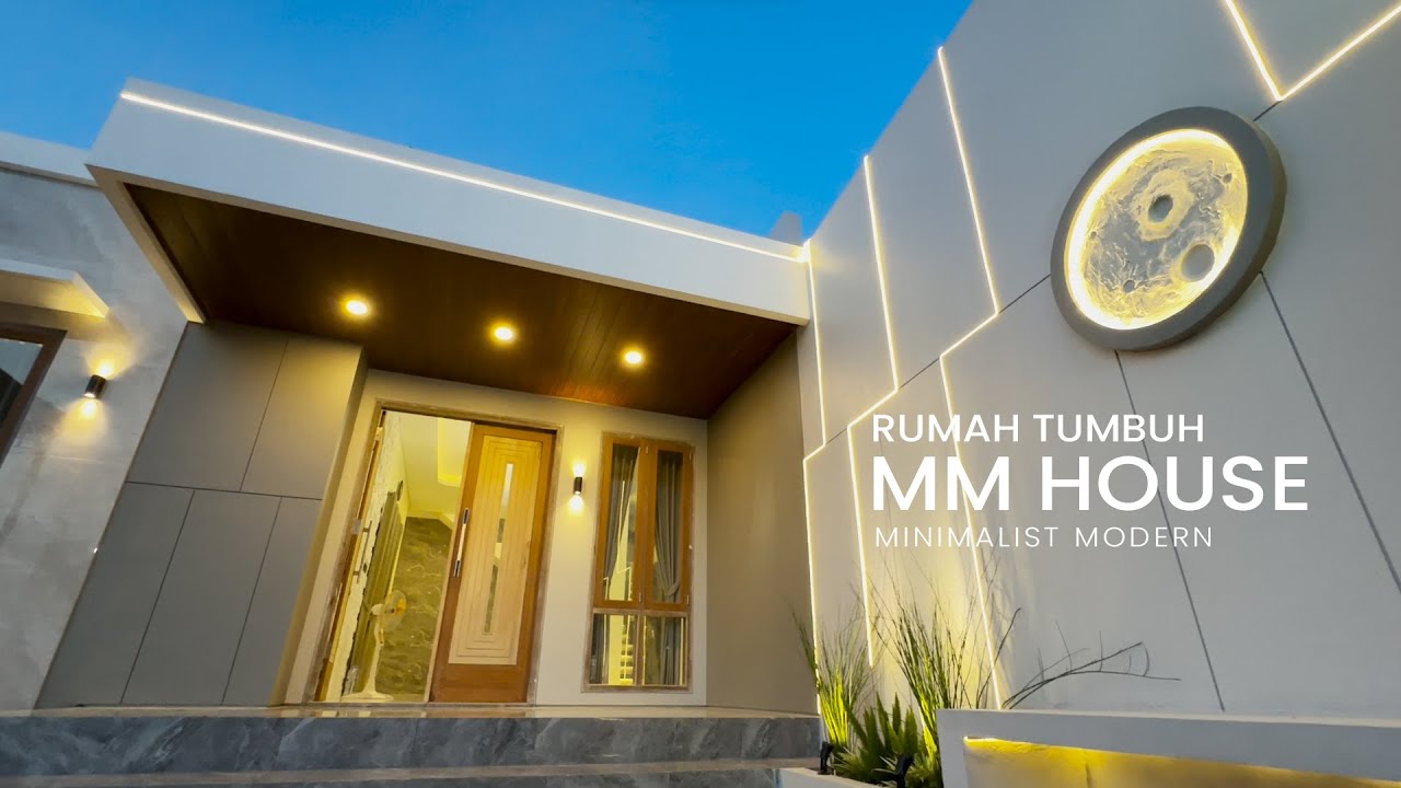 Rumah Tumbuh Minimalist Modern dengan Taman Aesthetic | MM House