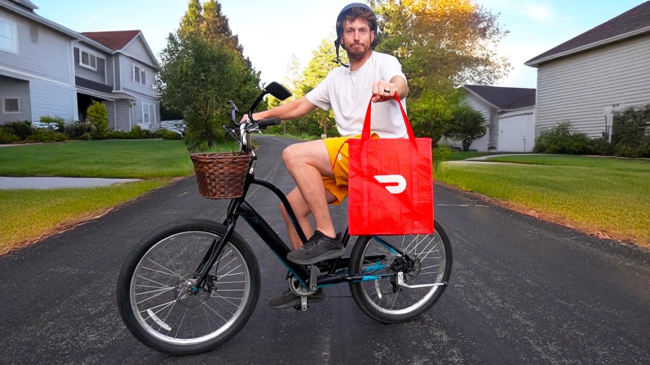 I Tried Door Dash On An E Bike