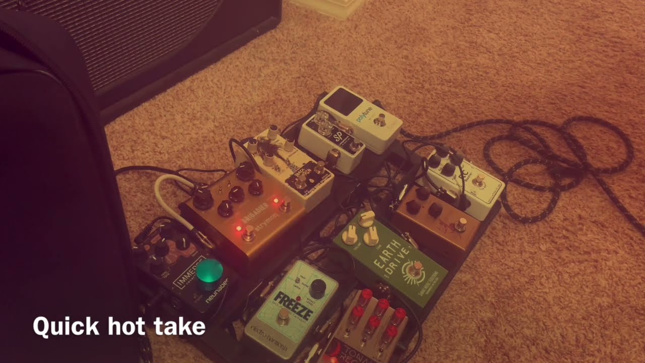 Guitar Quick Take: Sarno Earth Drive : RC Booster : Archer Ikon
