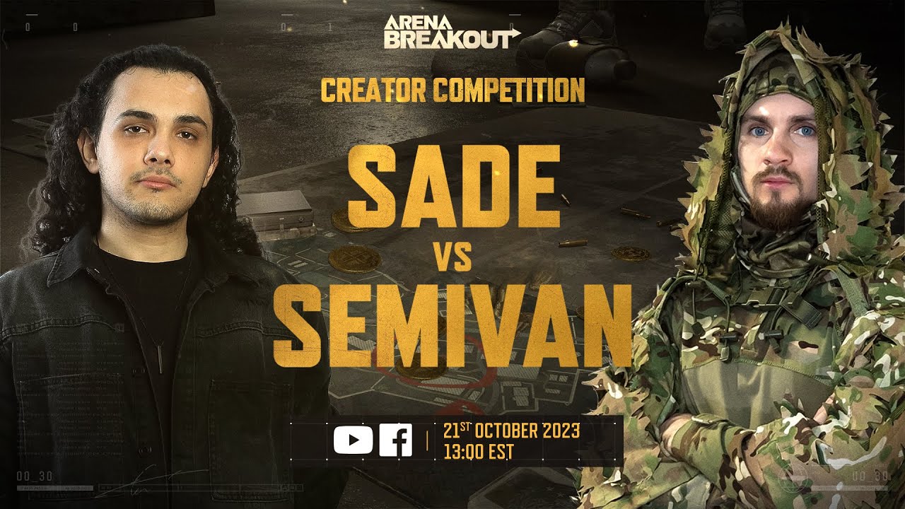 Arena Breakout | Golden Lions Legion Rivals Week 7 | Sade vs Semivan (Modsix Co-stream)