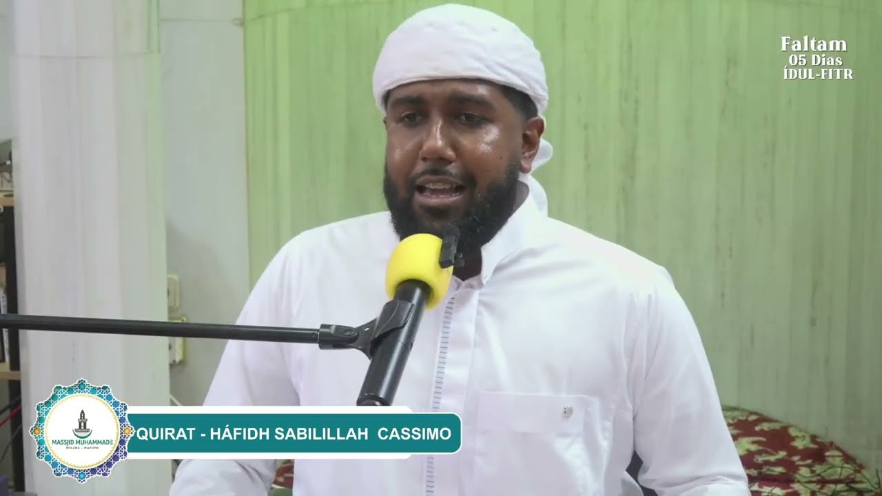 RECITAÇÃO DO HÁFIDH SABILILAH CASSIMO