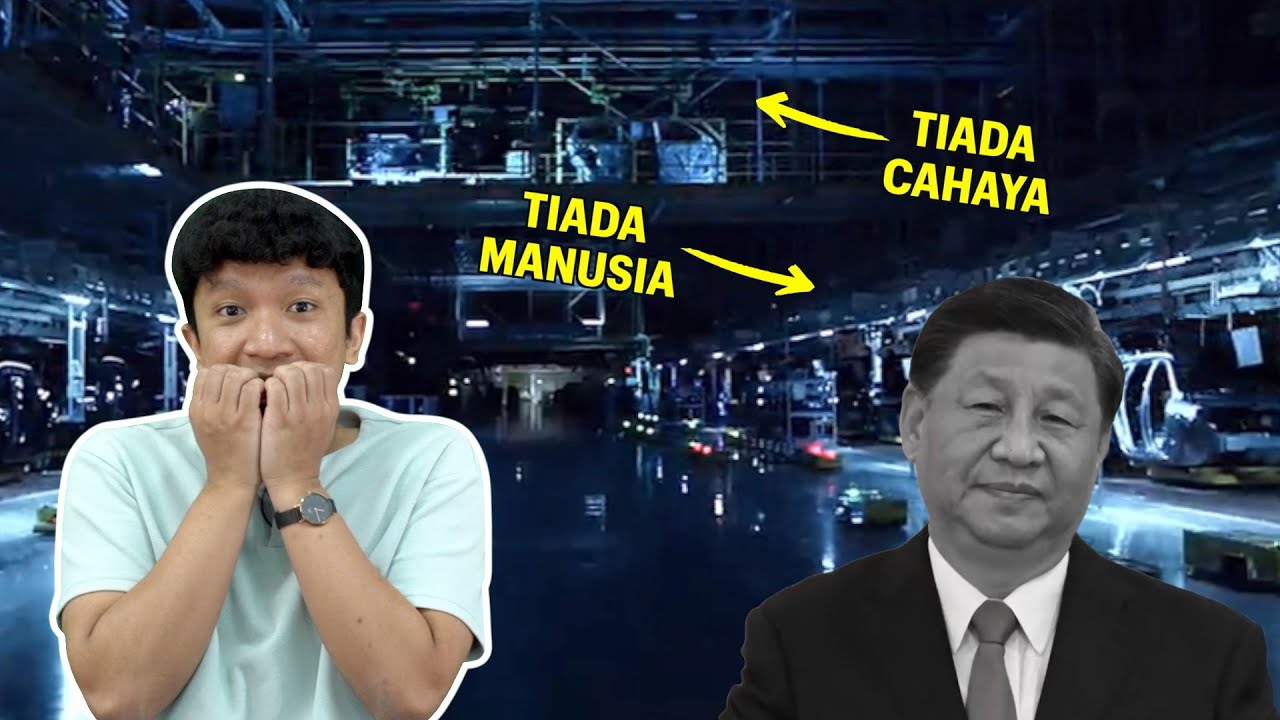 Kilang Gelap China: 100% Mesin Tanpa Manusia