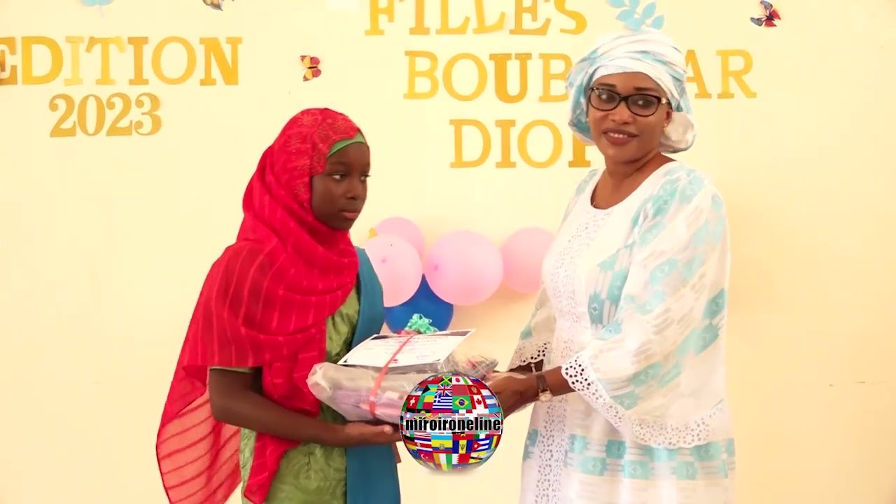 Saint Louis L' Ecole des Jeunes Filles Boubacar Diop Fête ses Meilleures Elèves