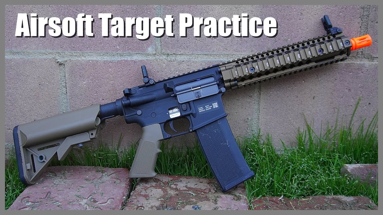 Airsoft Target Practice