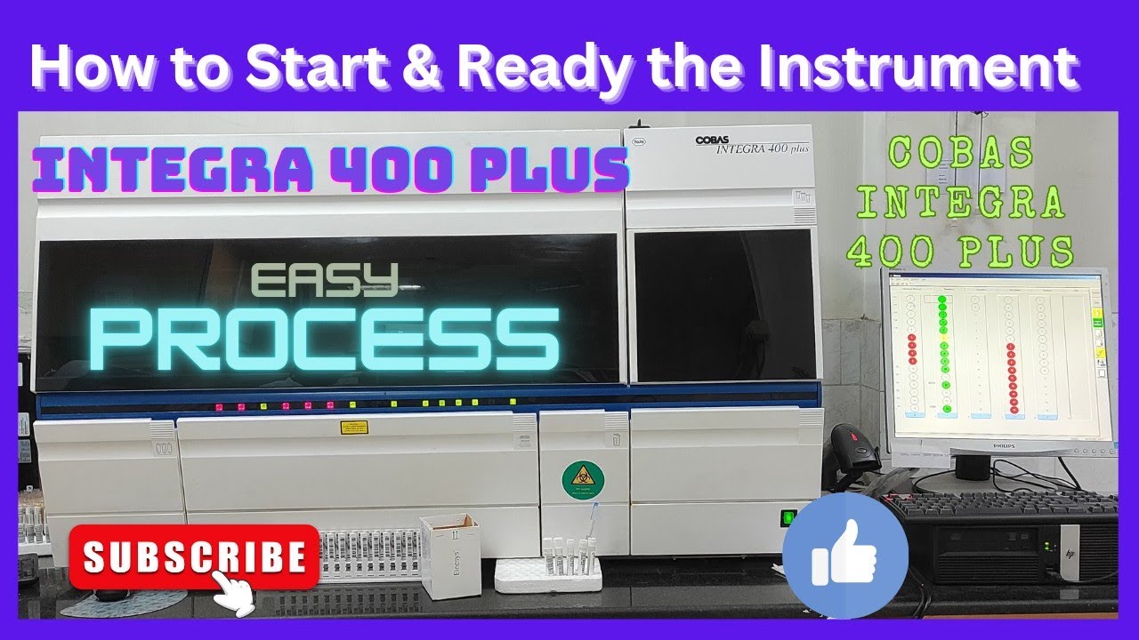 How to Start & Ready  Cobas Integra 400 plus | @medicallabtechnologysajal6903