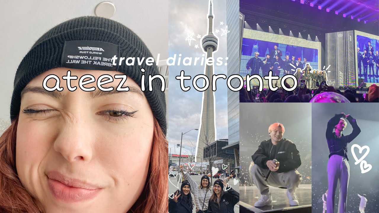toronto & ateez concert vlog | hamilton 120222 | atiny VIP at barricade!