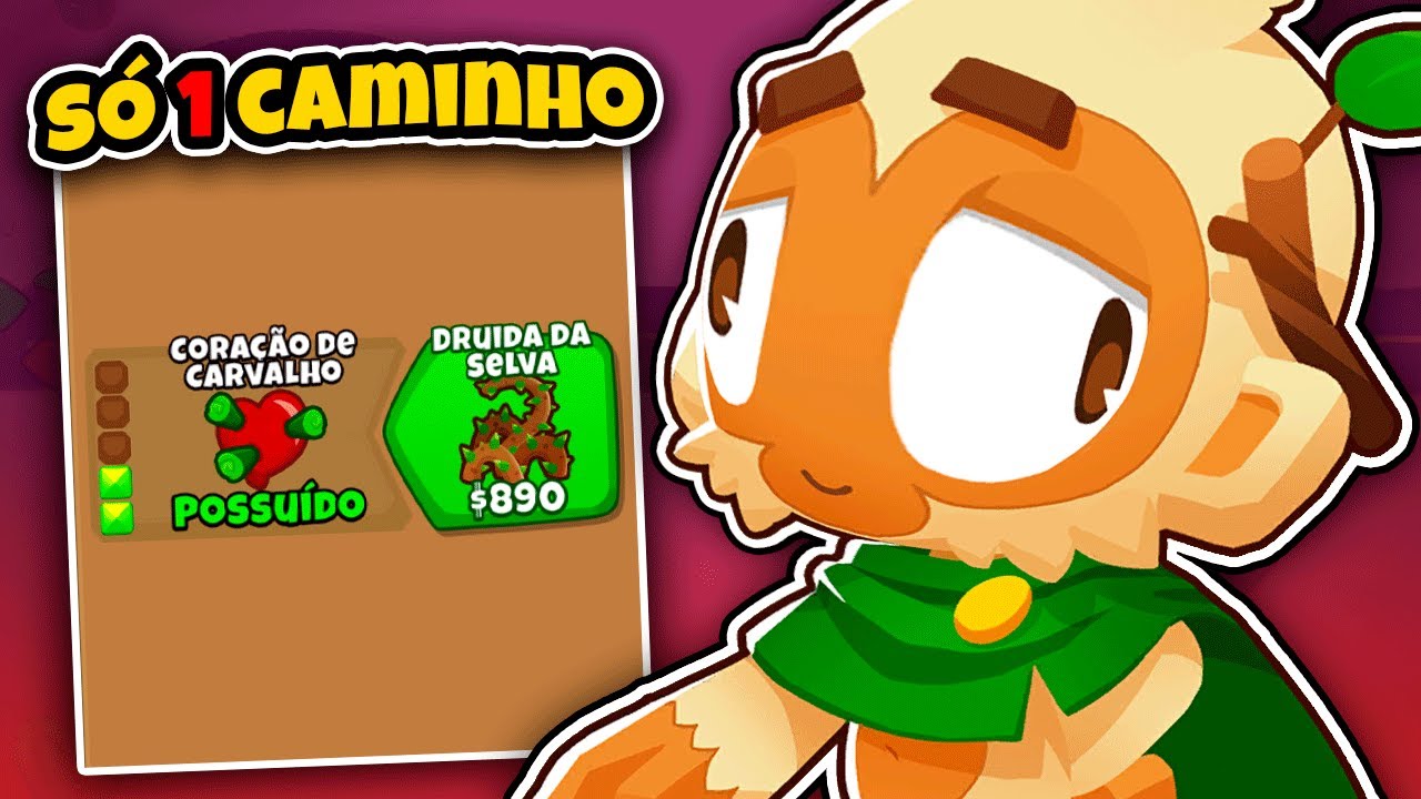 Bloons mas só tem um caminho aleatório liberado nos macaquin 😐👎