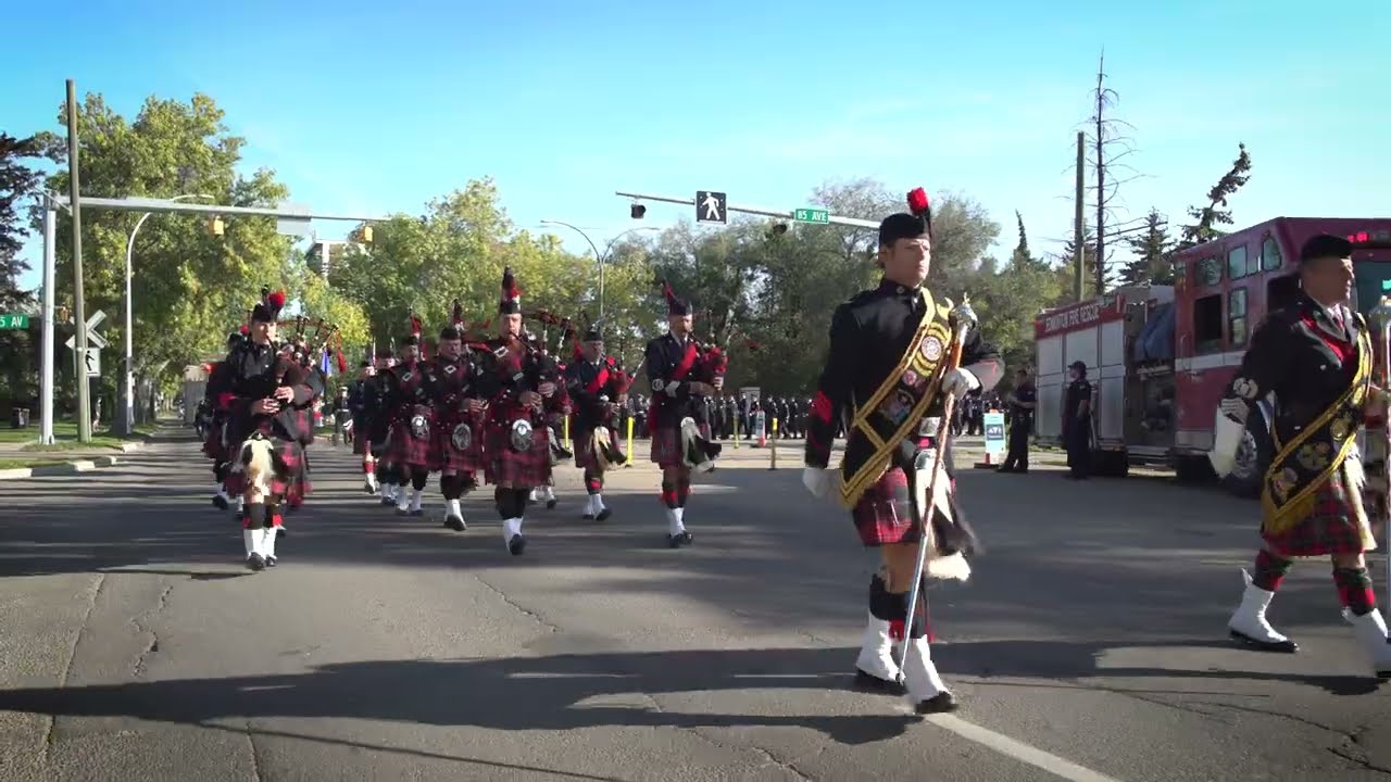 2023 Fallen Firefighter Memorial Ceremony - IAFF 209 Edmonton, Alberta