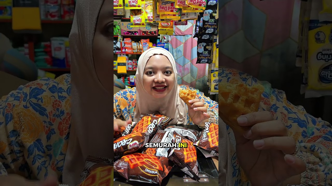 Jajanan croffle seakrang bisa di beli di online sekarang yak, hayo ngiler gak tuh