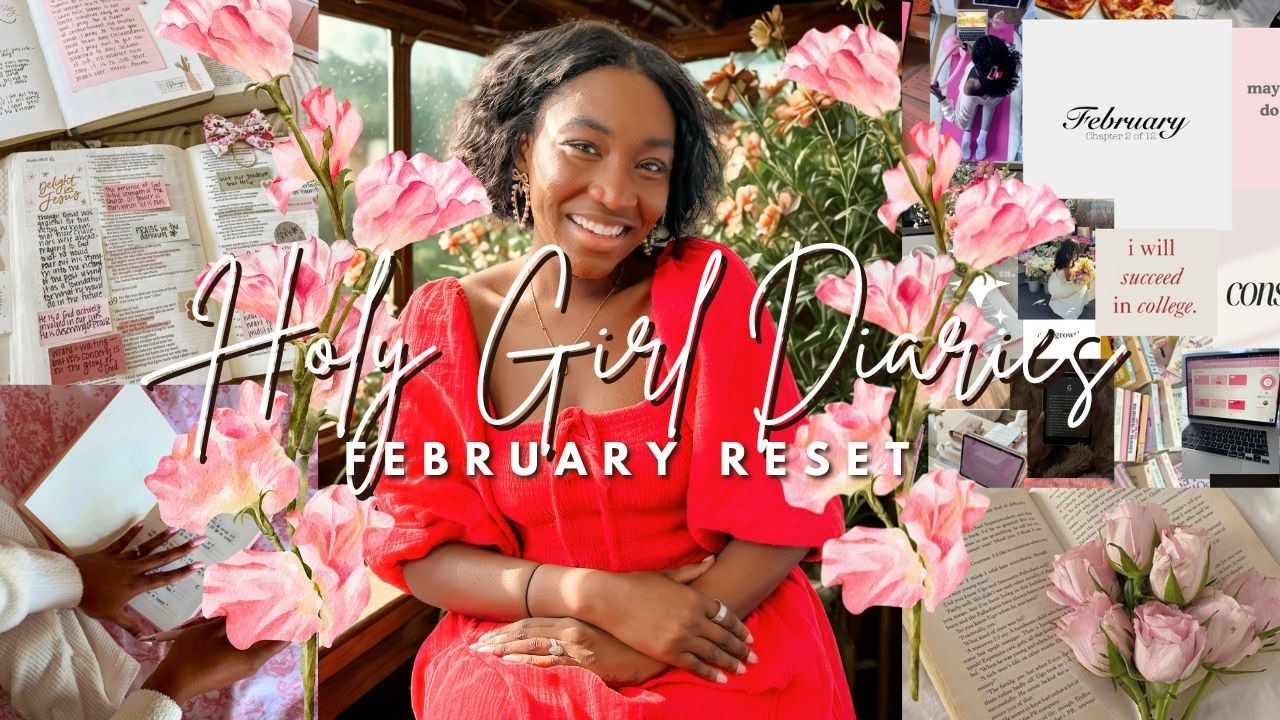 FEBRUARY RESET💐 monthly prayer board, goal setting & new weekly workouts