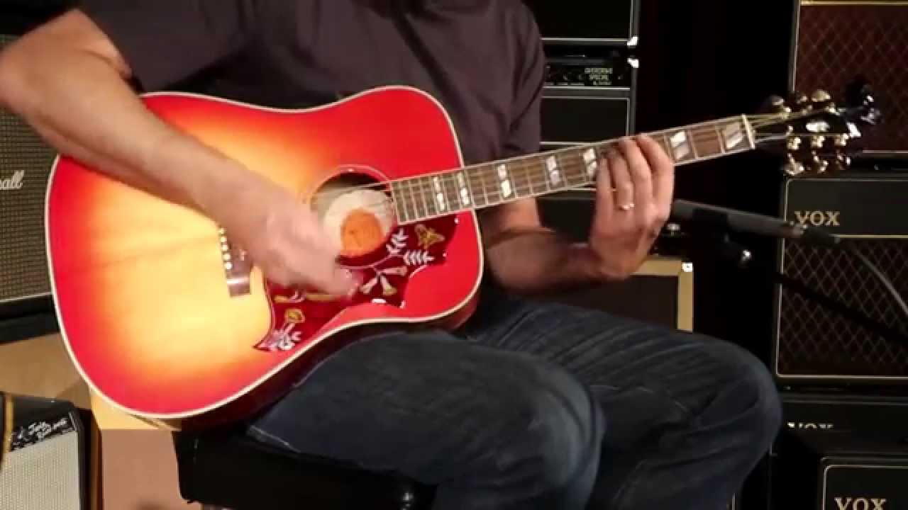 Gibson Montana Hummingbird Quilt  &bull;  SN: 10064024