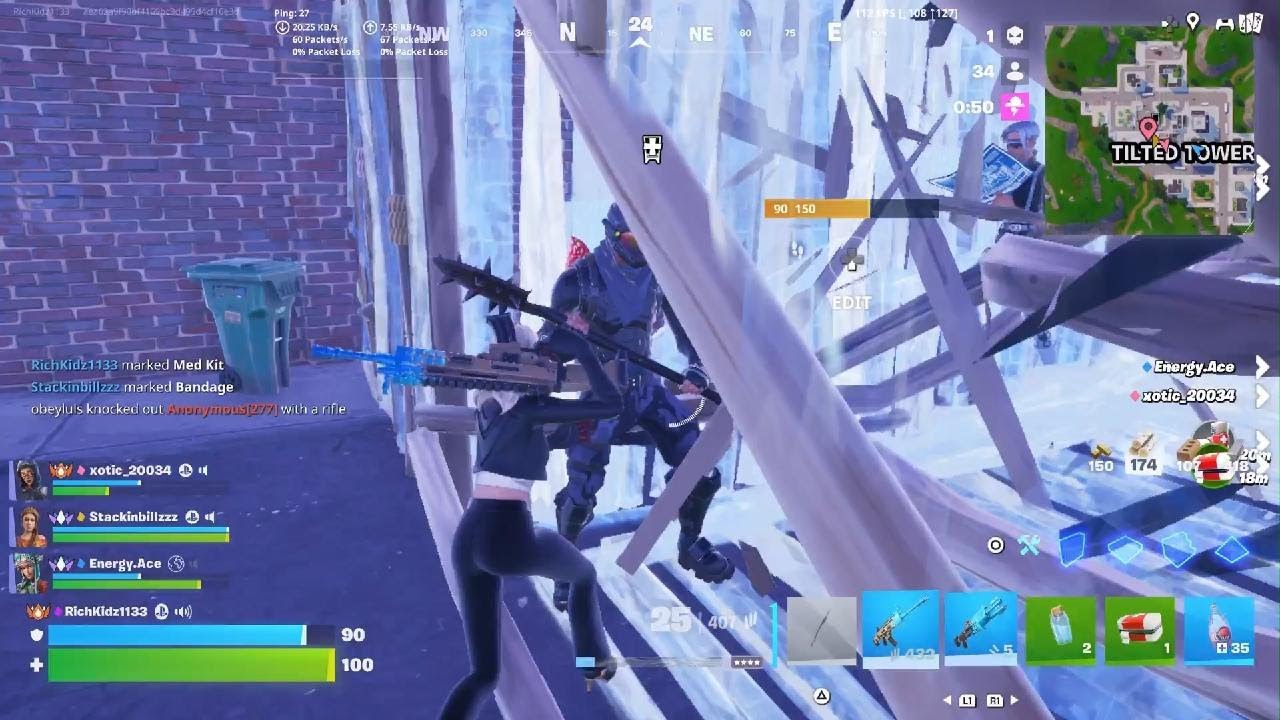 Reload squads with friends
