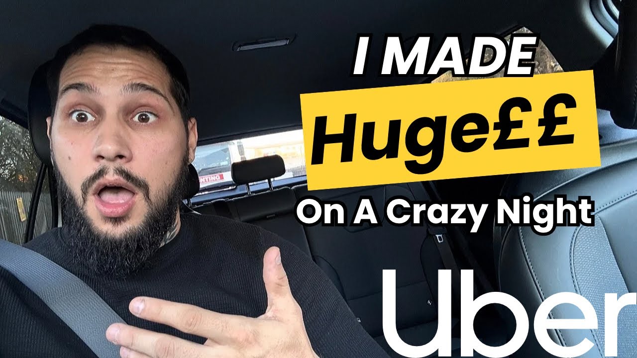 Saturday Night Shift Driving For Uber  │ I Make Huge Money &pound;&pound;&pound;   ( London Uber Driver  )