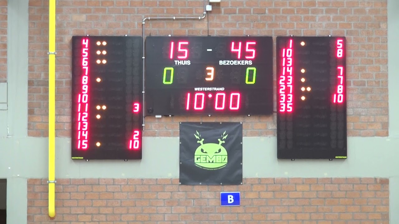 Oefenmatch seniors Gembo-Brussels