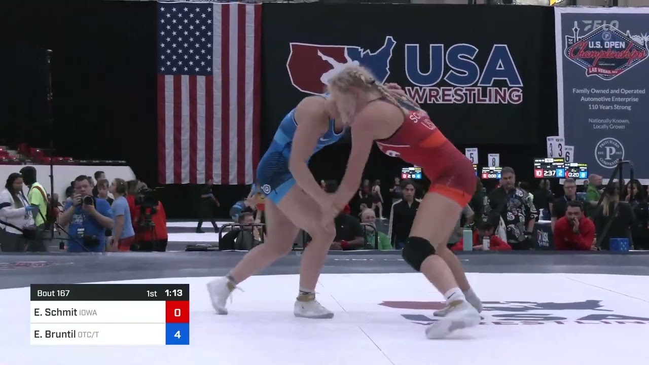 65 Kg Quarters - Ella Schmit, Iowa Womens Wrestling Club Vs Emma Bruntil, USOPTC - TMWC 8d1b