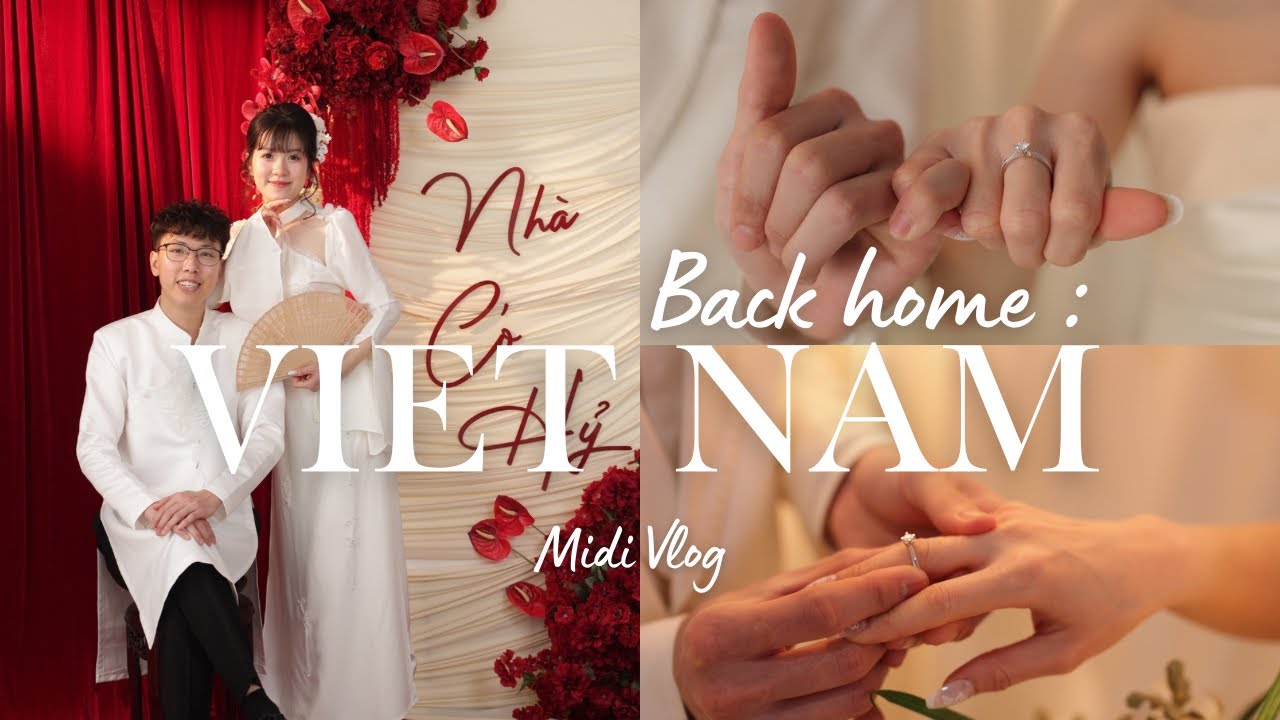 Chuyến bay về Việt Nam đặc biệt nhất, mang tên : Đám Cưới 🥰❤️💍