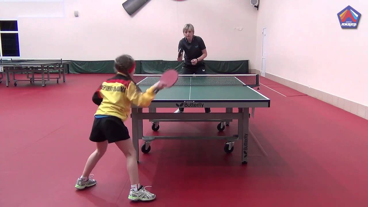 Обучение игре в настольный теннис   ДЮСШ Лидер