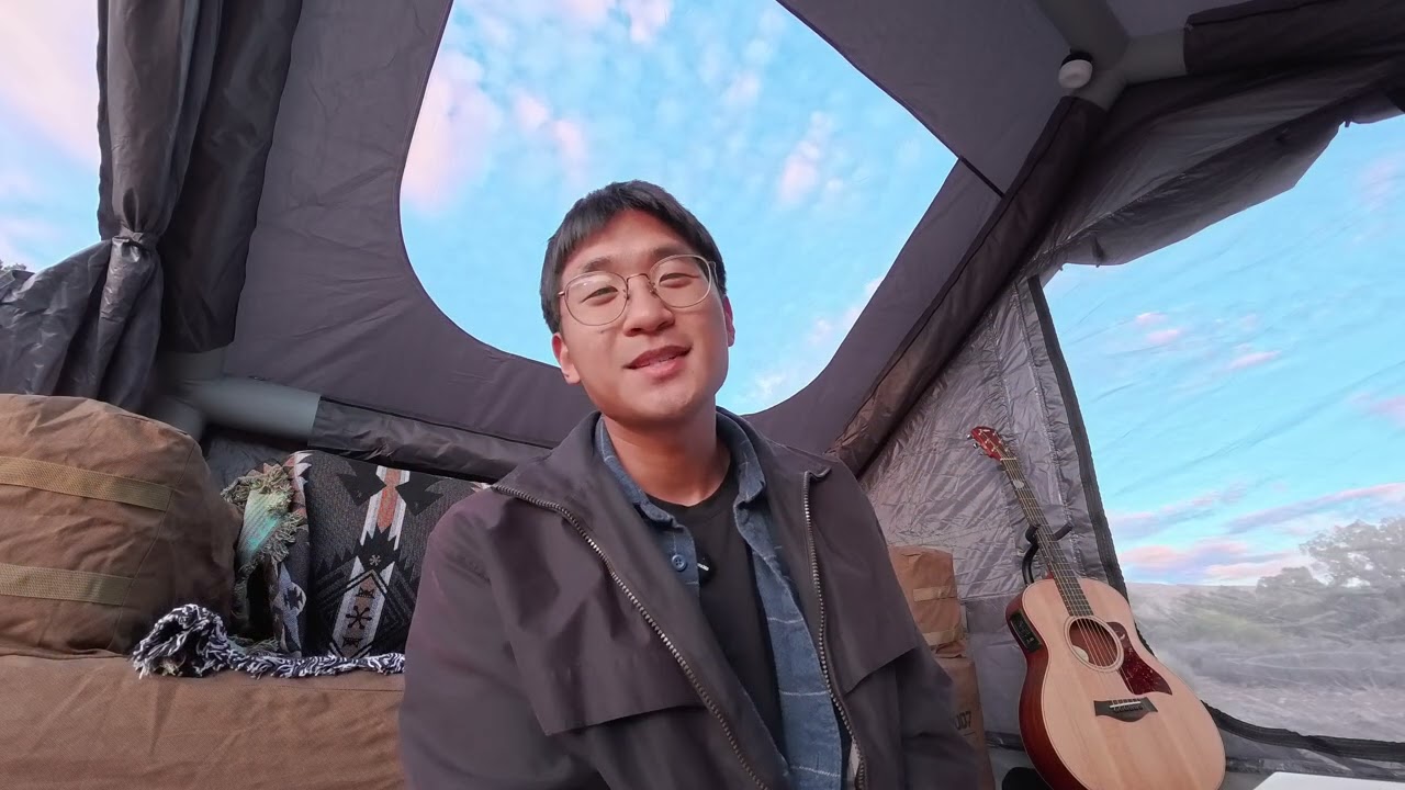 solo camping | relaxing in nature + solitude with God