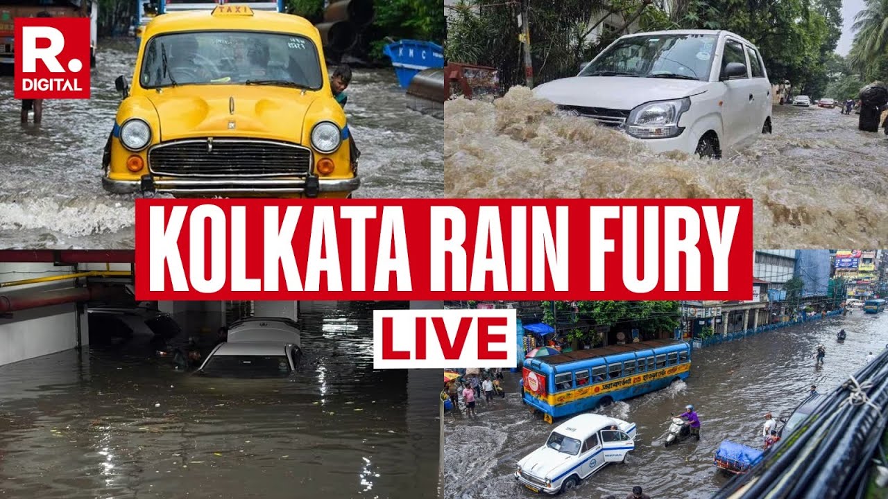 Kolkata Rains LIVE Updates: Heavy Rains Lash Kolkata, Waterlogging In Parts Of City