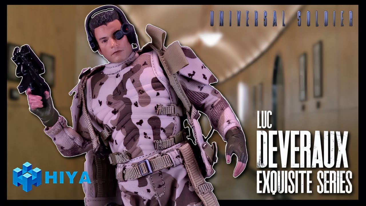Hiya Toys Universal Soldier Luc Deveraux Exquisite Super Series 1:12 Figure | @The Review Spot